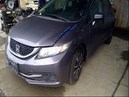 2015 HONDA CIVIC, GRAY, EX, 1.8L, AT.  A25085
